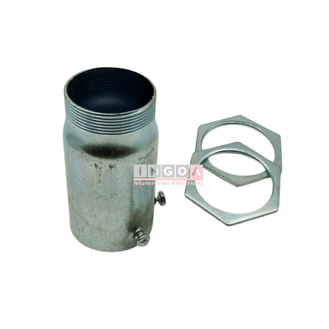 Conector Terminal EMT 40MM - Vista 6