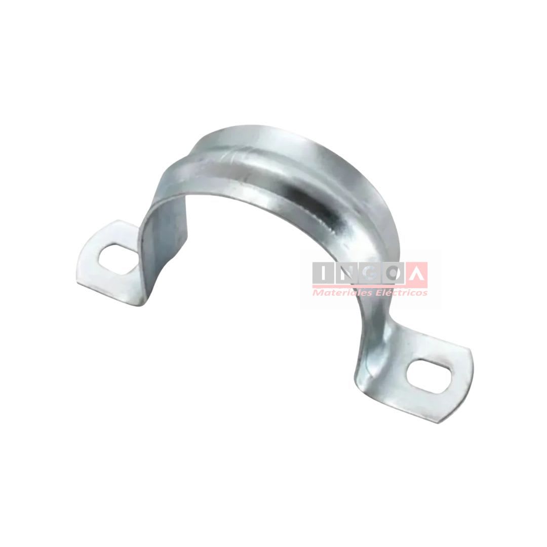 Abrazadera Omega Zincada 63MM2