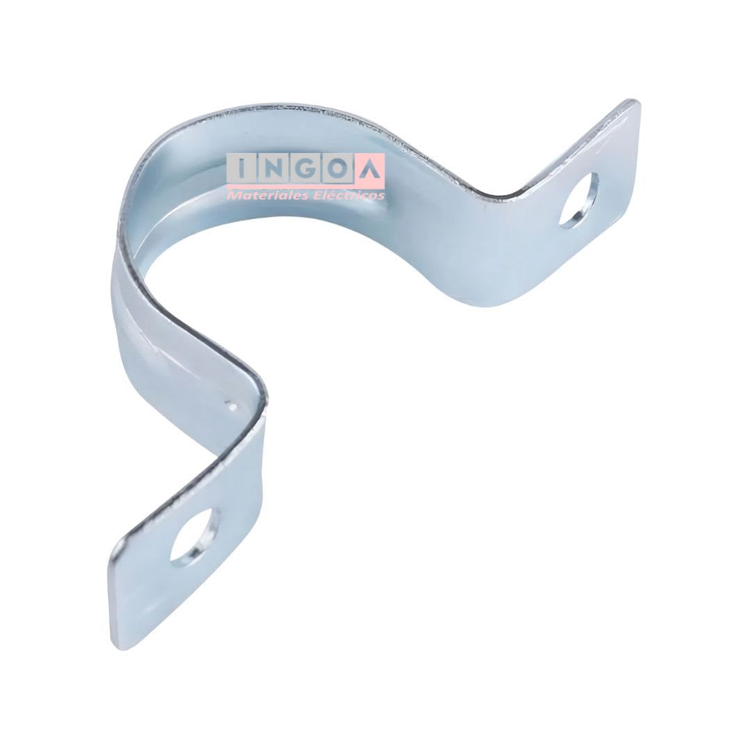 Abrazadera Omega Zincada 63MM - Vista 3