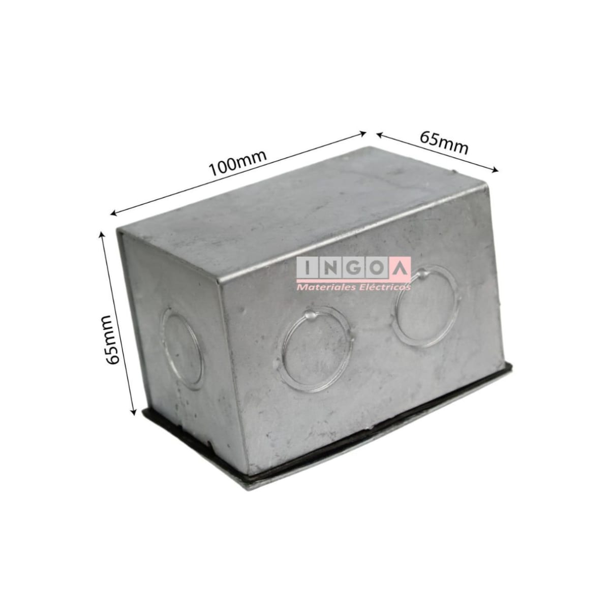 Caja Metalica Galvanizada en Caliente A01 100X65X65MM - Vista 7