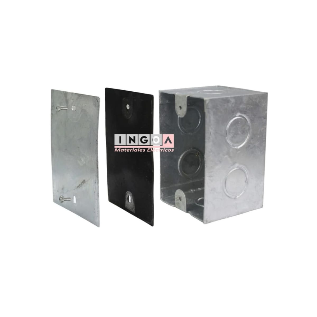 Caja Metalica Galvanizada en Caliente A01 100X65X65MM - Vista 9