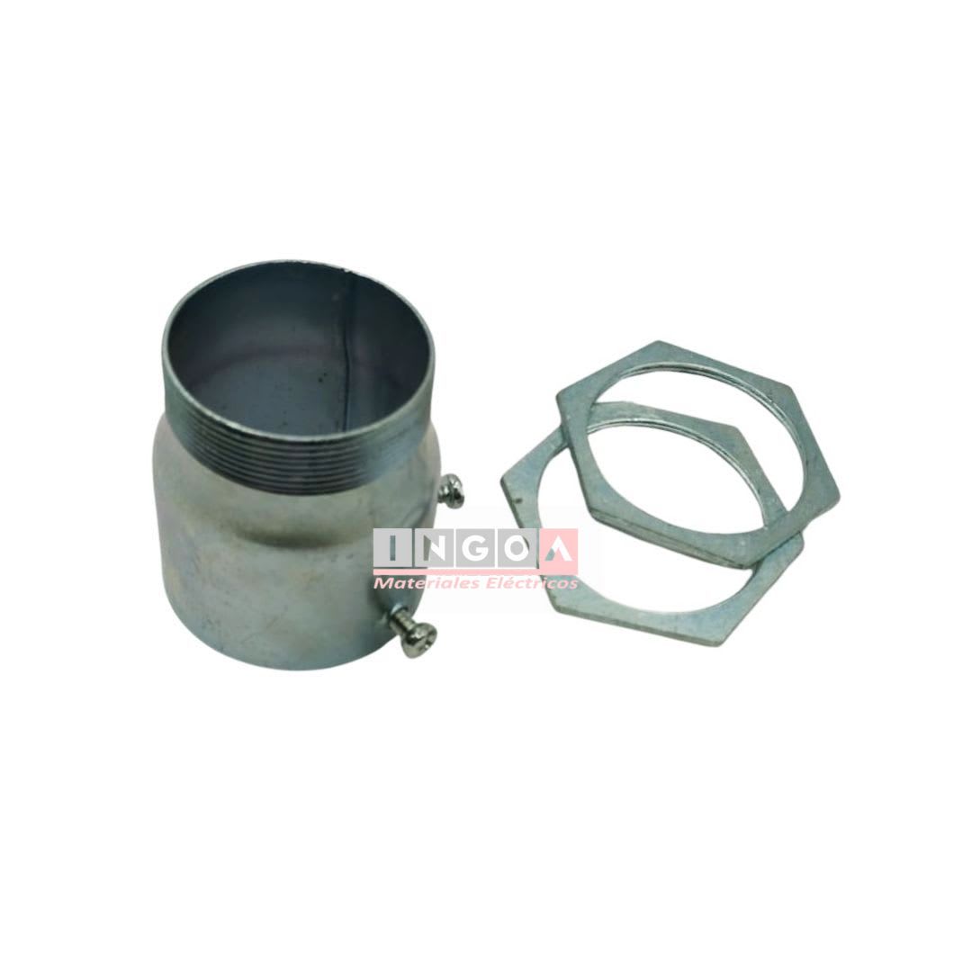 Conector Terminal EMT 50MM - Vista 6