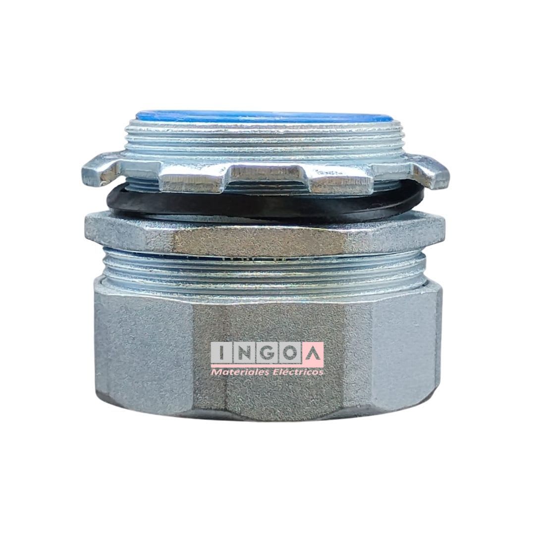 Conector Recto 50MM Para Tubo Flexible2