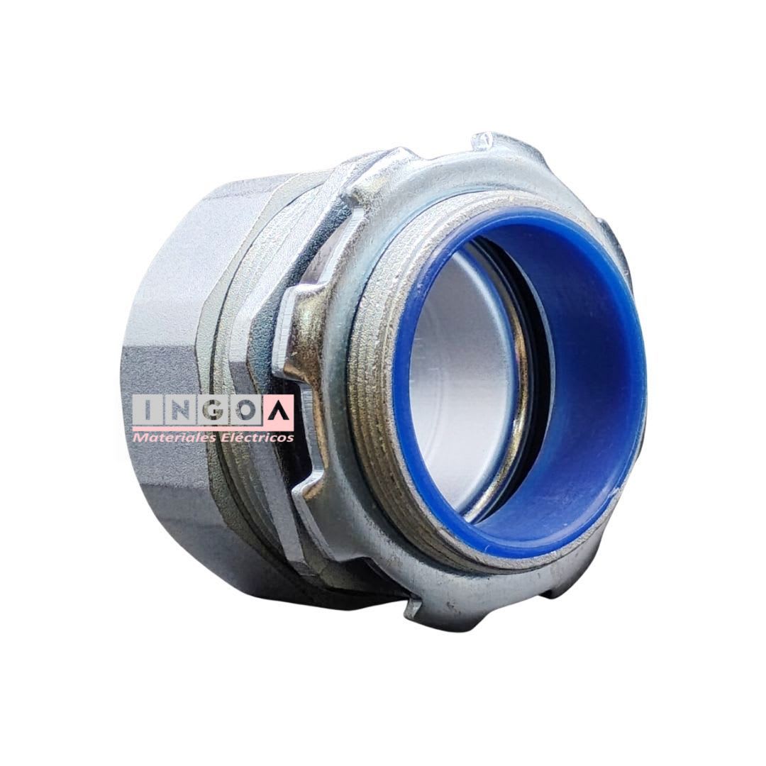 Conector Recto 50MM Para Tubo Flexible - Vista 7