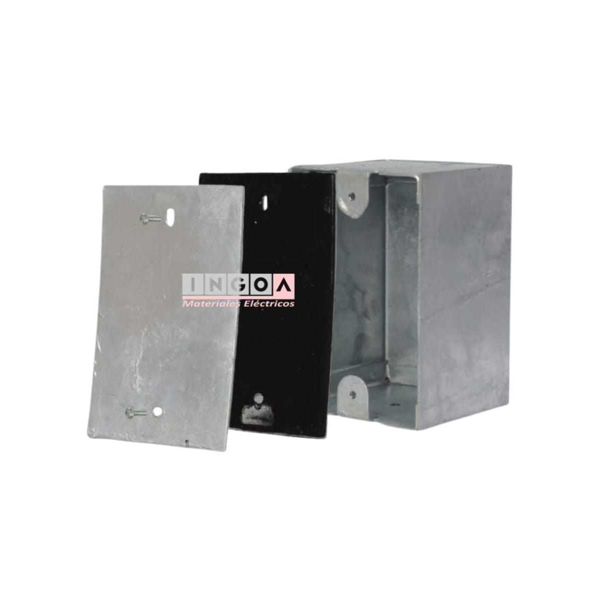 Caja Metalica Galvanizada en Caliente Lisa A01 100X65X65MM - Vista 7