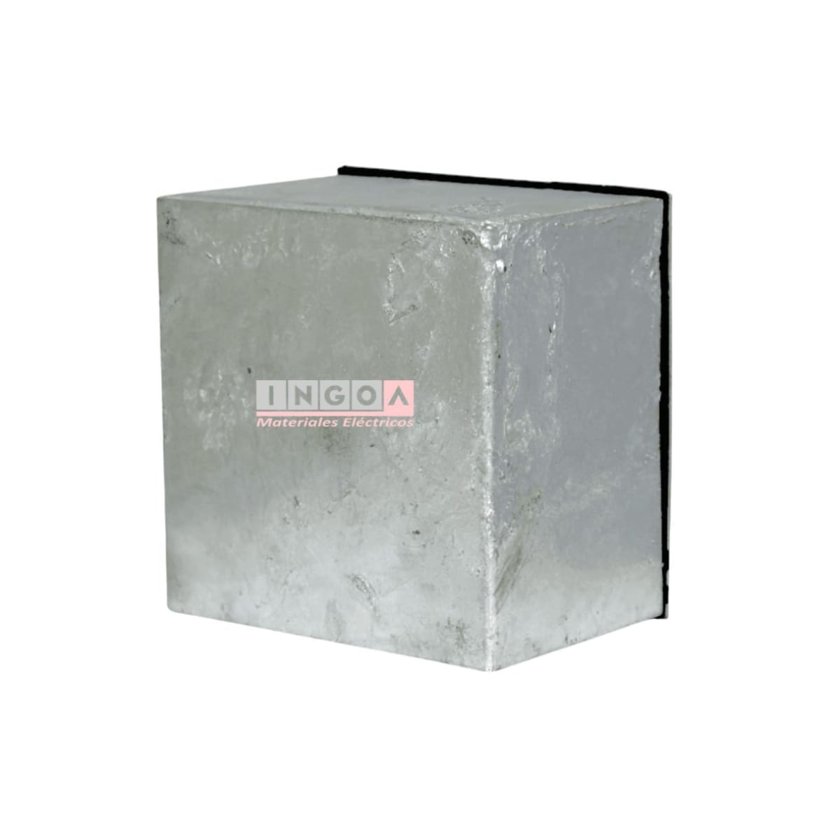 Caja Metalica Galvanizada en Caliente Lisa A11 100X100X65MM - Vista 4