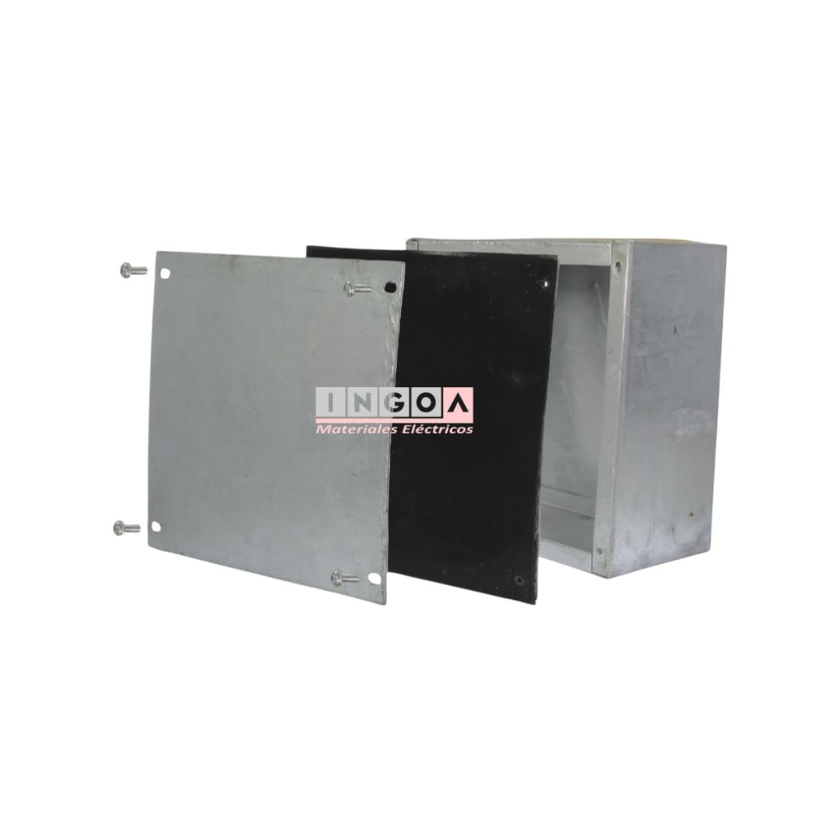 Caja Metalica Galvanizada en Caliente Lisa B15 150X150X100MM5