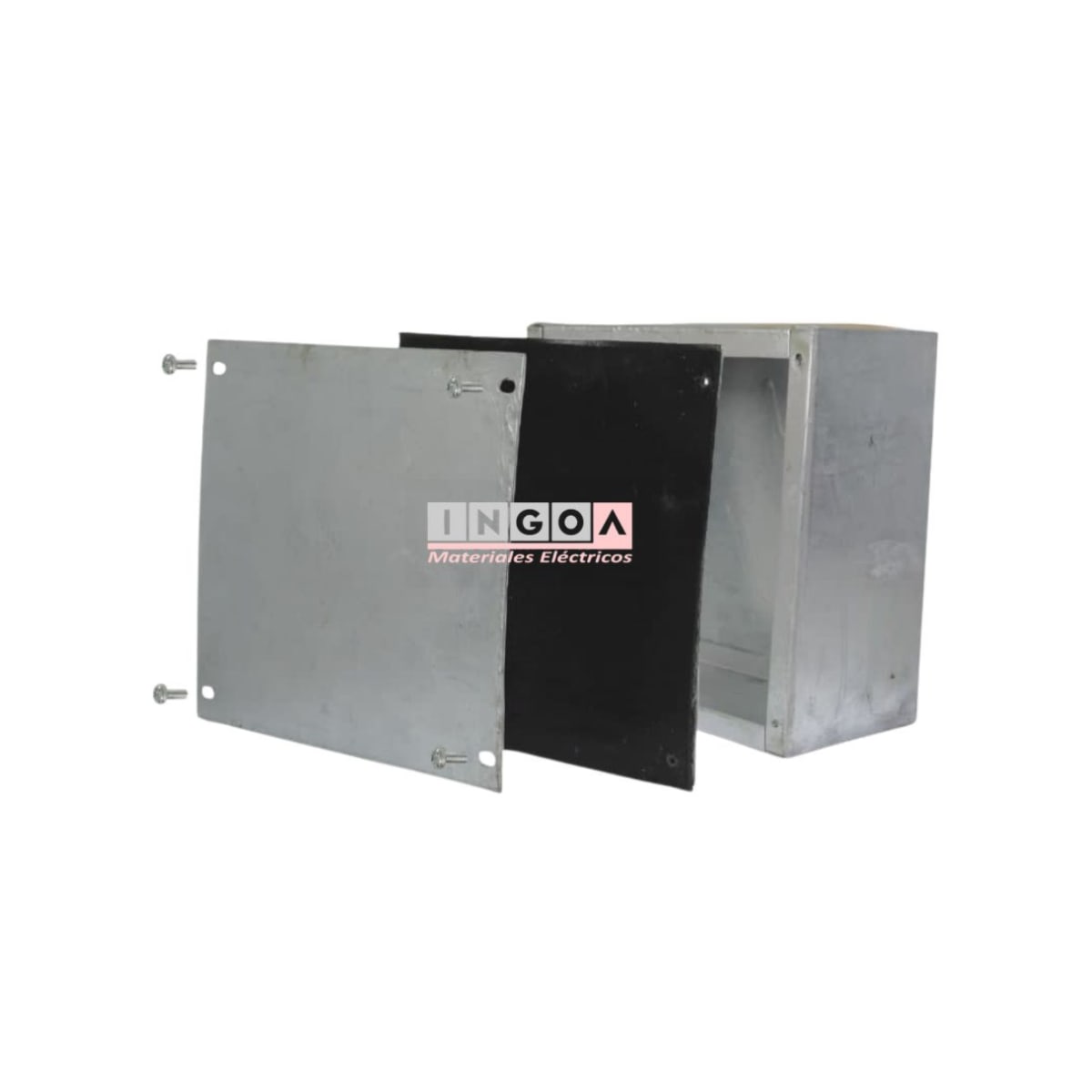 Caja Metalica Galvanizada en Caliente Lisa B22 200X200X100MM5