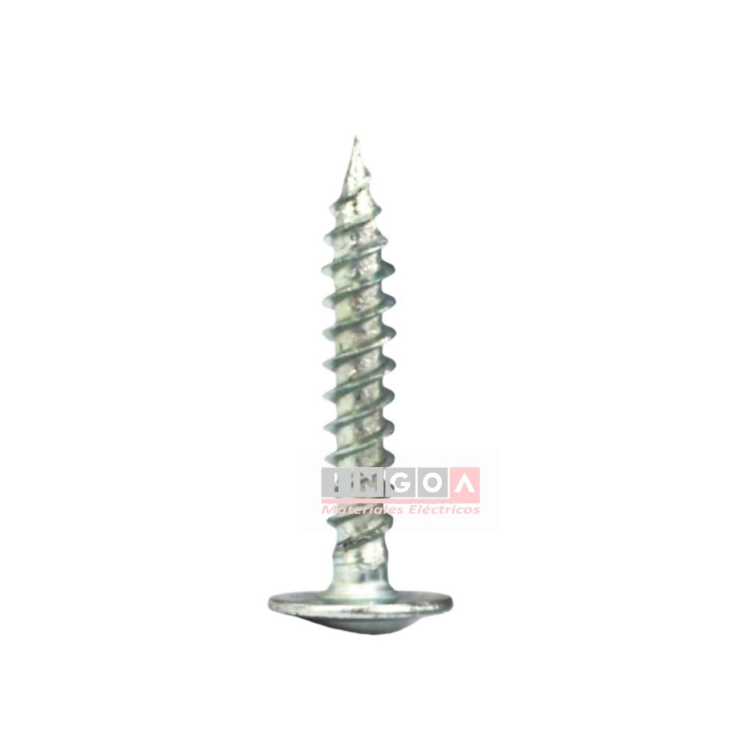 Tornillo Cabeza de Lenteja 8x1 Truss Punta Fina2
