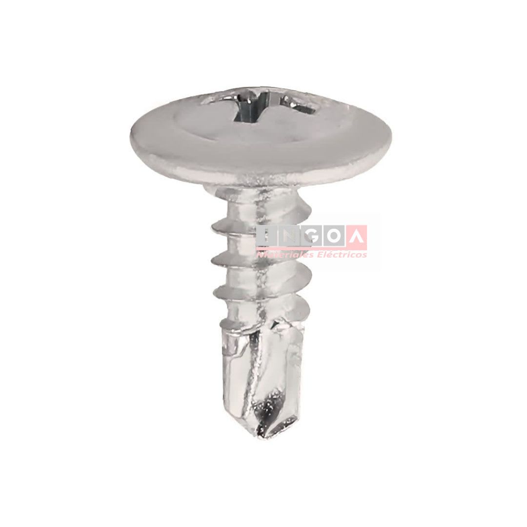 Tornillo Cabeza de Lenteja 8x3/4 Truss Punta Broca2