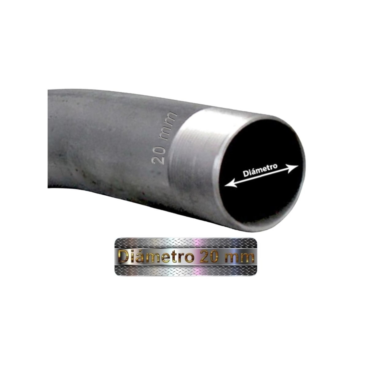 Curva Galvanizada ANSI C80.1 IMC Hilo 20mm 0