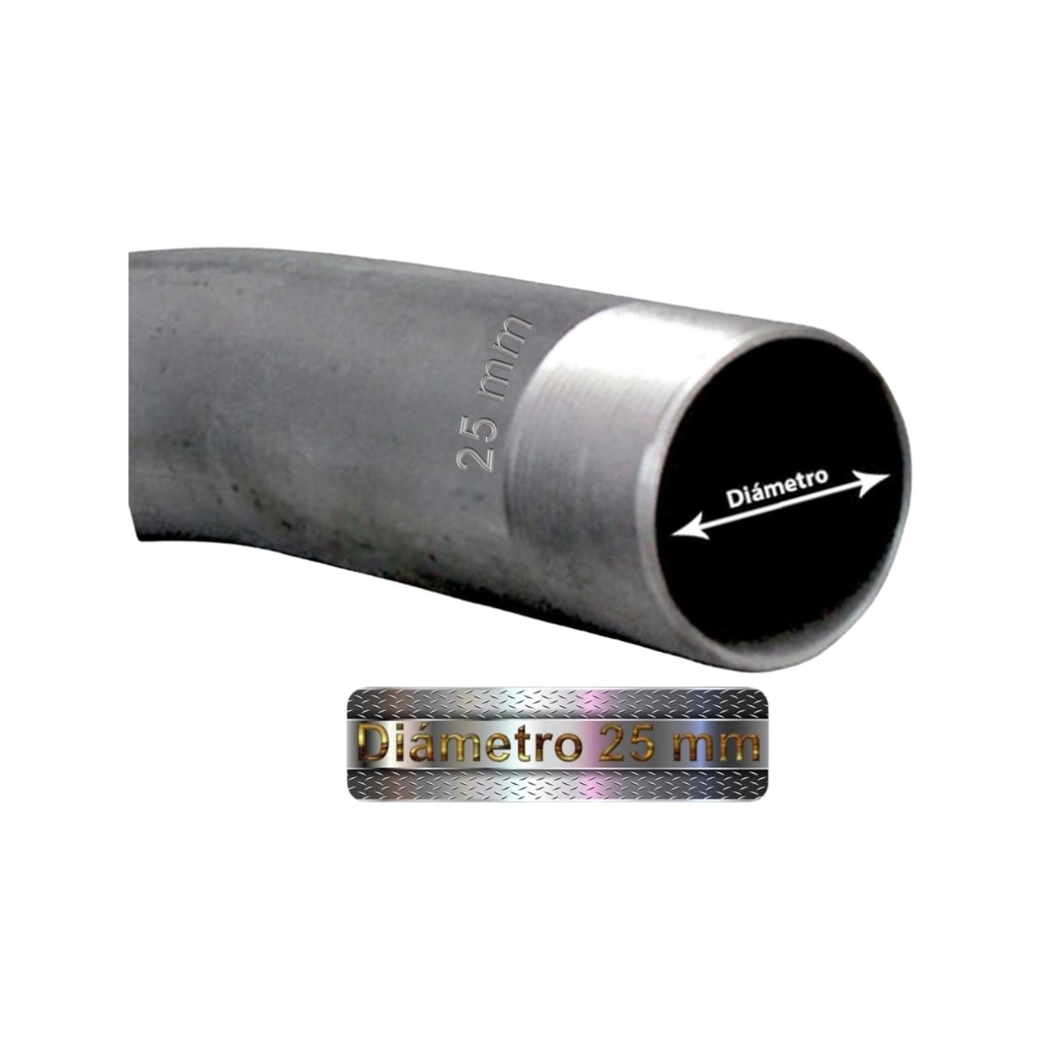 Curva Galvanizada ANSI C80.1 IMC Hilo 25mm 0