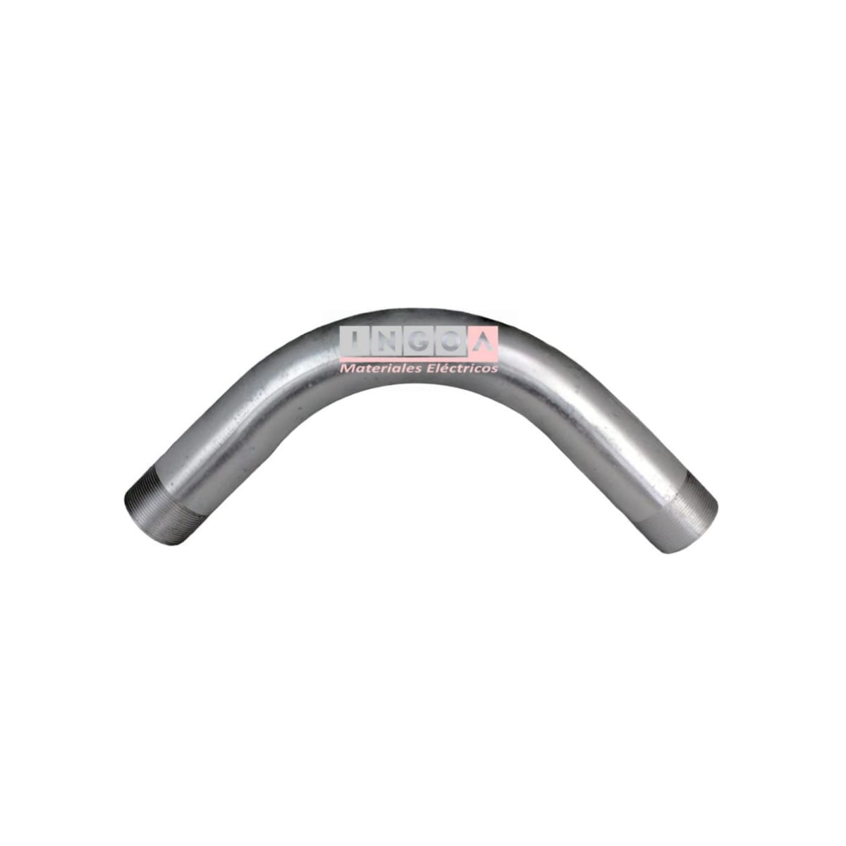 Curva Galvanizada ANSI C80.1 IMC Hilo 25mm - Vista 3