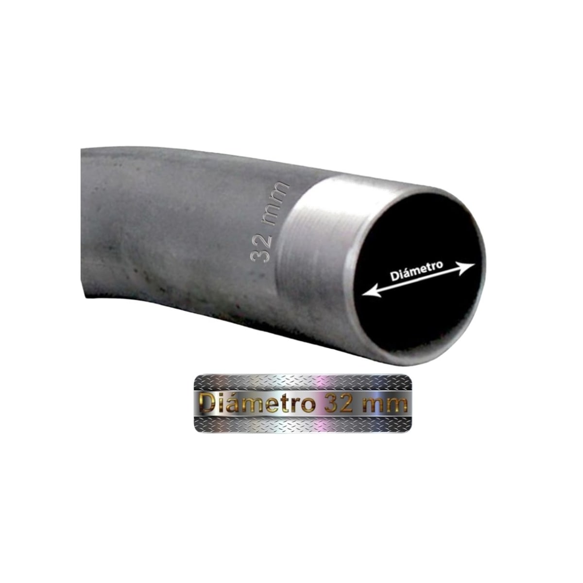 Curva Galvanizada ANSI C80.1 IMC Hilo 32mm - Imagen Principal