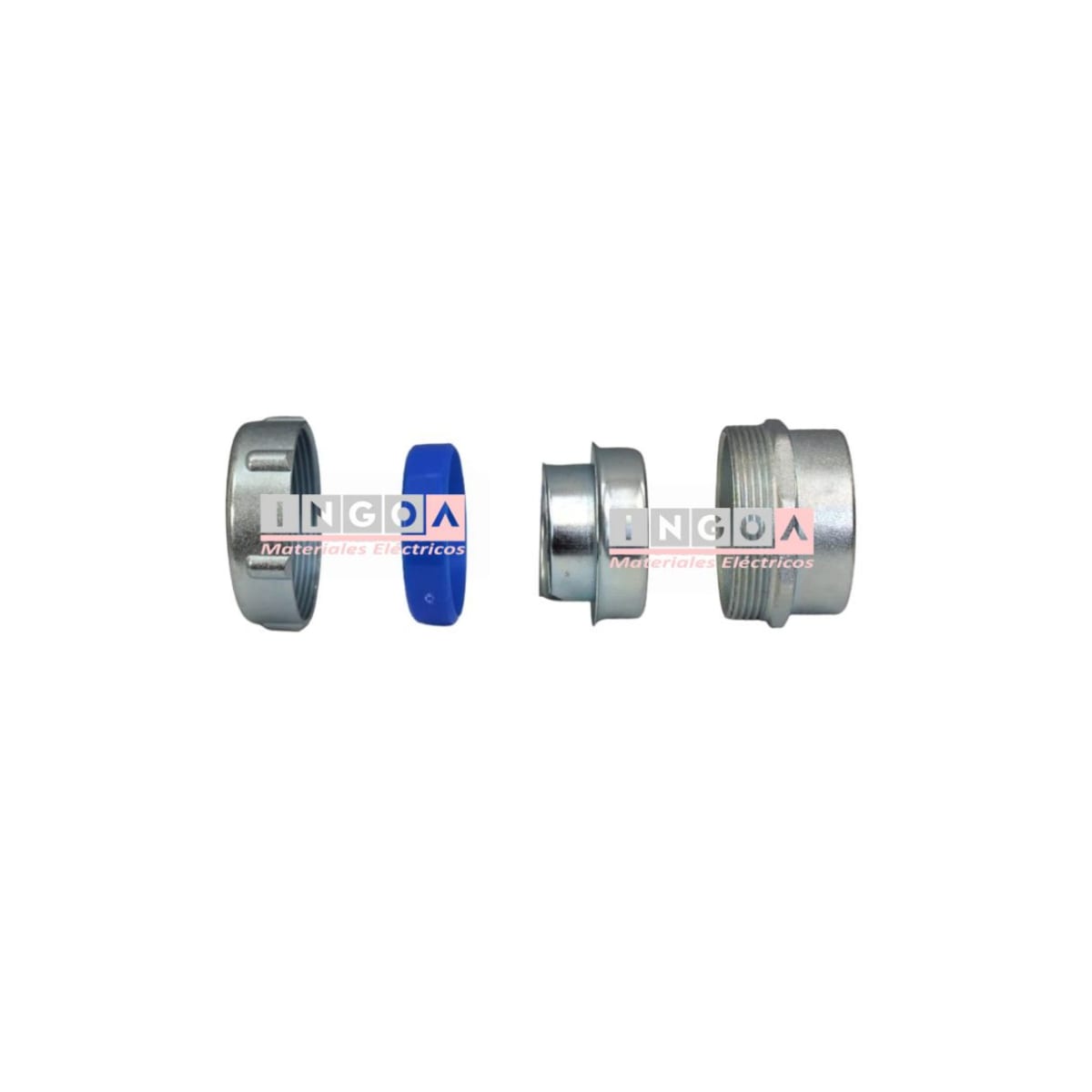 Conector con Hilo ANSI a Flexible 40mm - Vista 3