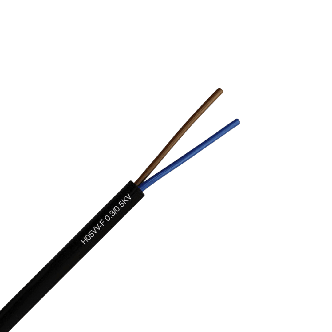 Cordon Flexible 2X2.5MM2 H05VV-F Negro 500V X MT - Imagen Principal