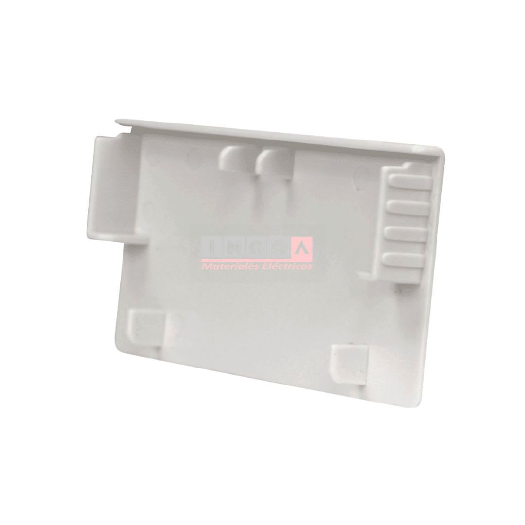 Tapa Final Para Canaleta PVC 100X50MM Terminación Plana3