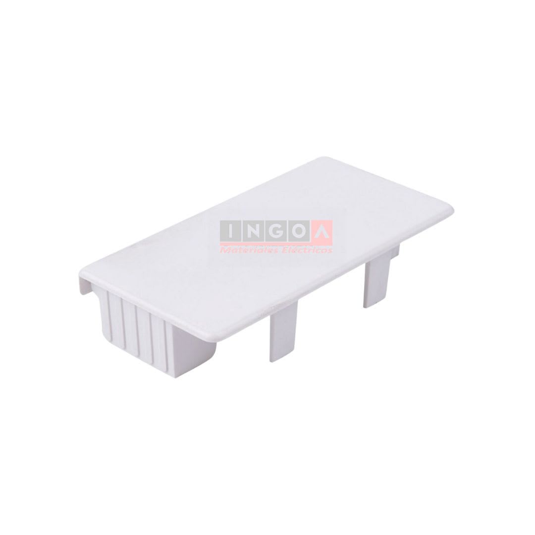 Tapa Final Para Canaleta PVC 100X50MM Terminación Plana4