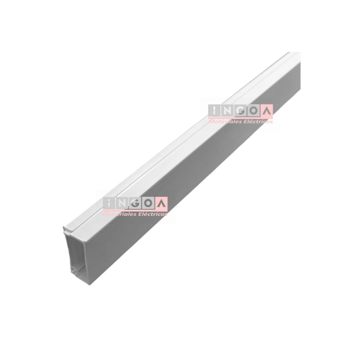 Canaleta PVC Blanca DLP 20X10MM X 2MTS Sin Adhesivo - Vista 4