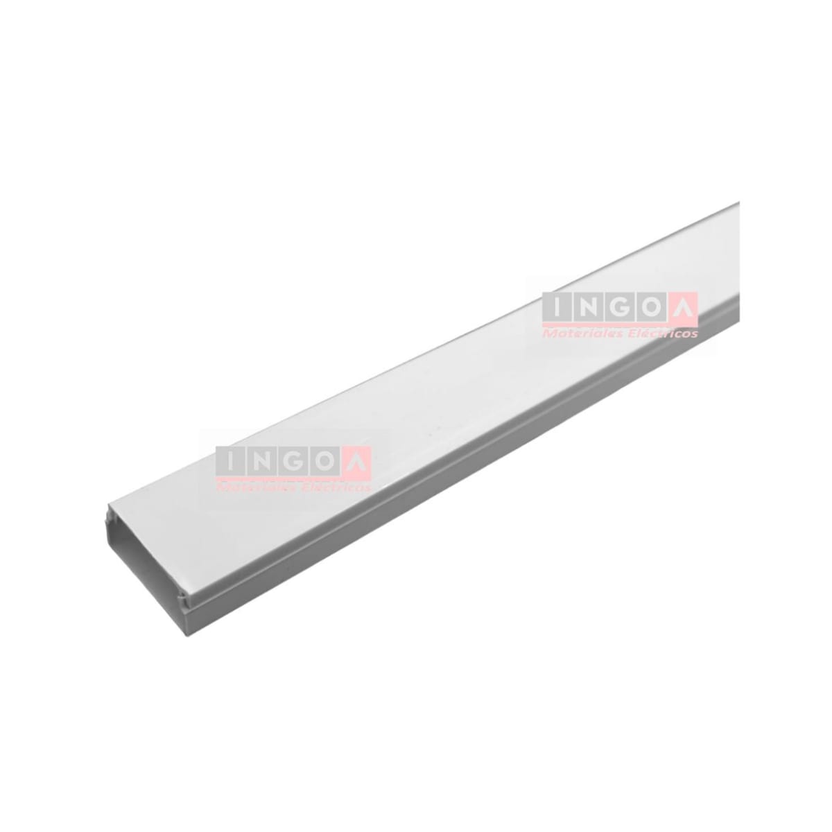 Canaleta PVC Blanca DLP 20X10MM X 2MTS Sin Adhesivo - Vista 5
