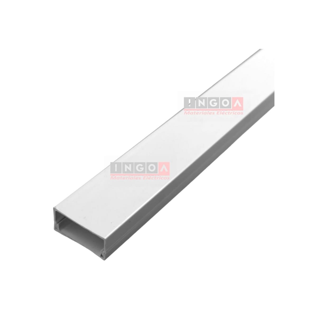 Canaleta PVC BLANCA DLP 40X16MM X 2MTS - Vista 2