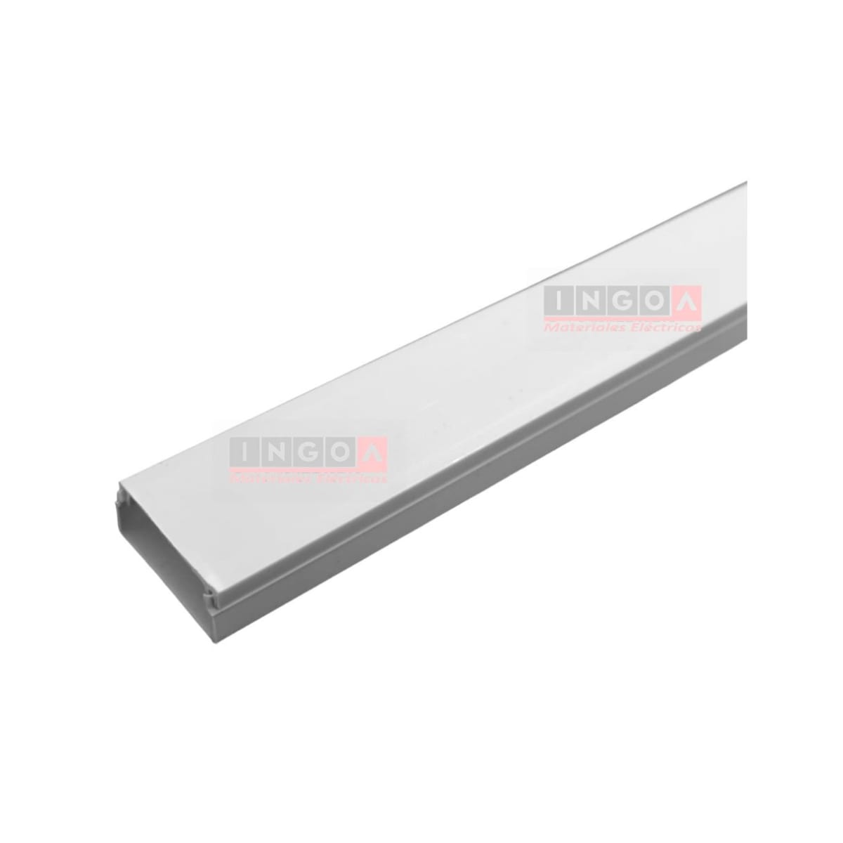 Canaleta PVC BLANCA DLP 40X16MM X 2MTS - Vista 5