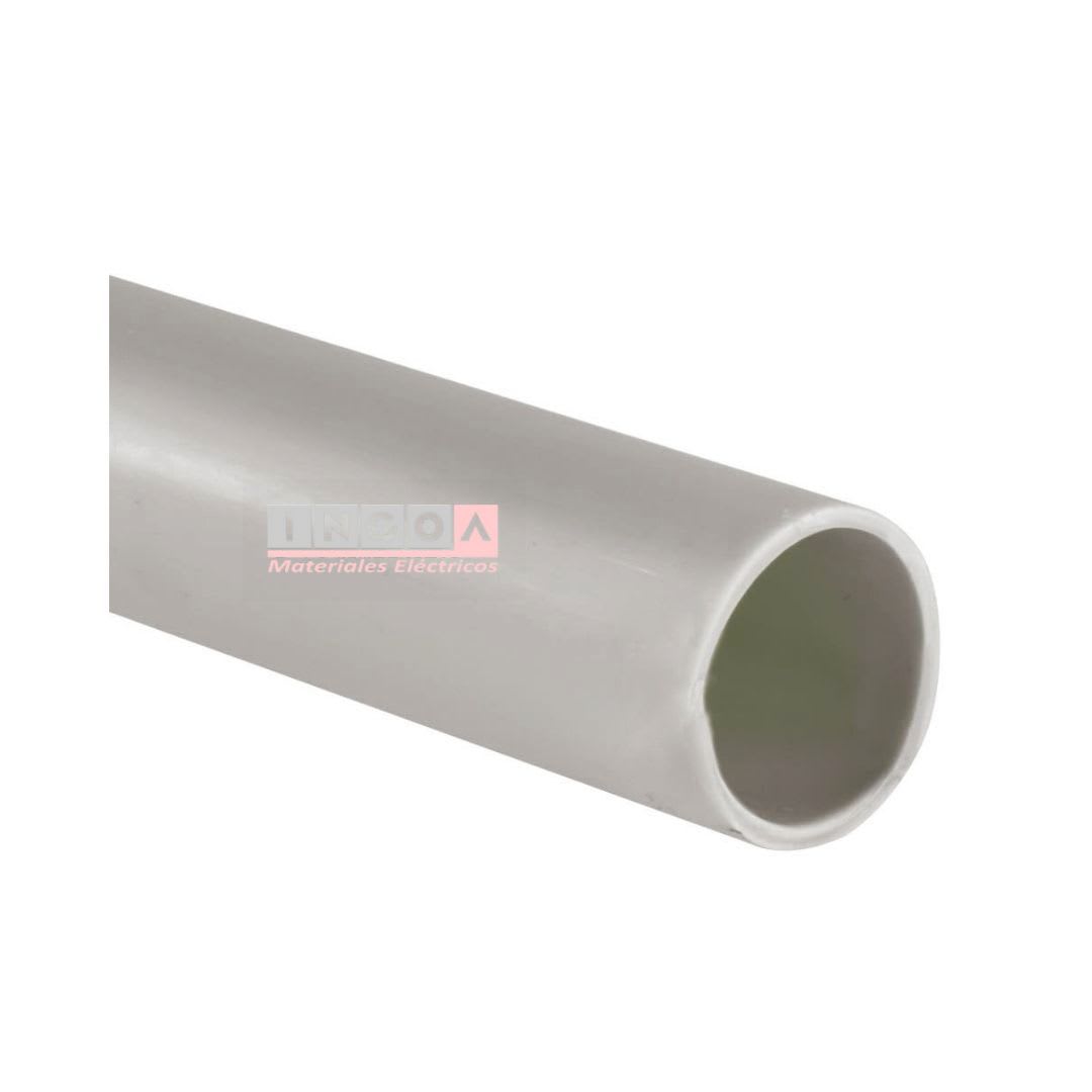 Tuberia Conduit Libre Halogeno 25mm Gris x 3 Mts2