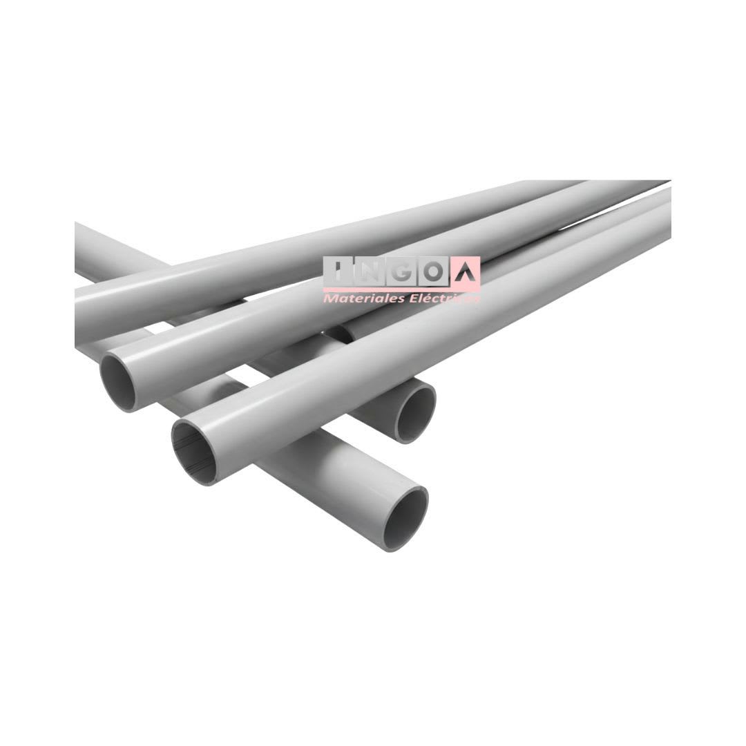 Tuberia Conduit Libre Halogeno 25mm Gris x 3 Mts3