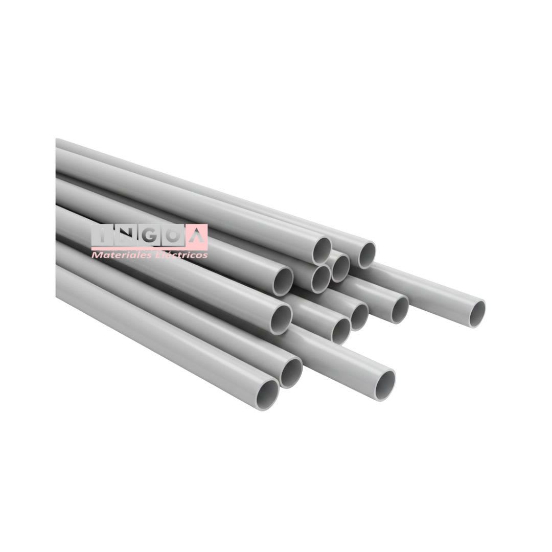 Tuberia Conduit Libre Halogeno 32mm Gris x 3 Mts4