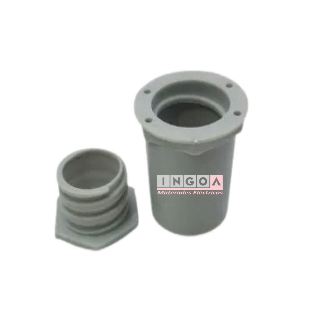 Salida de Caja Para Tuberia Libre Halogeno 20mm - Vista 7