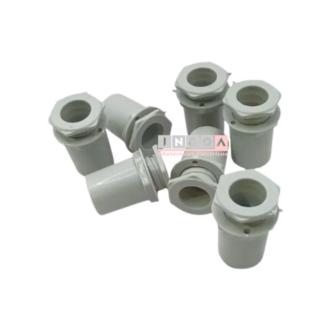 Salida de Caja Para Tuberia Libre Halogeno 20mm8