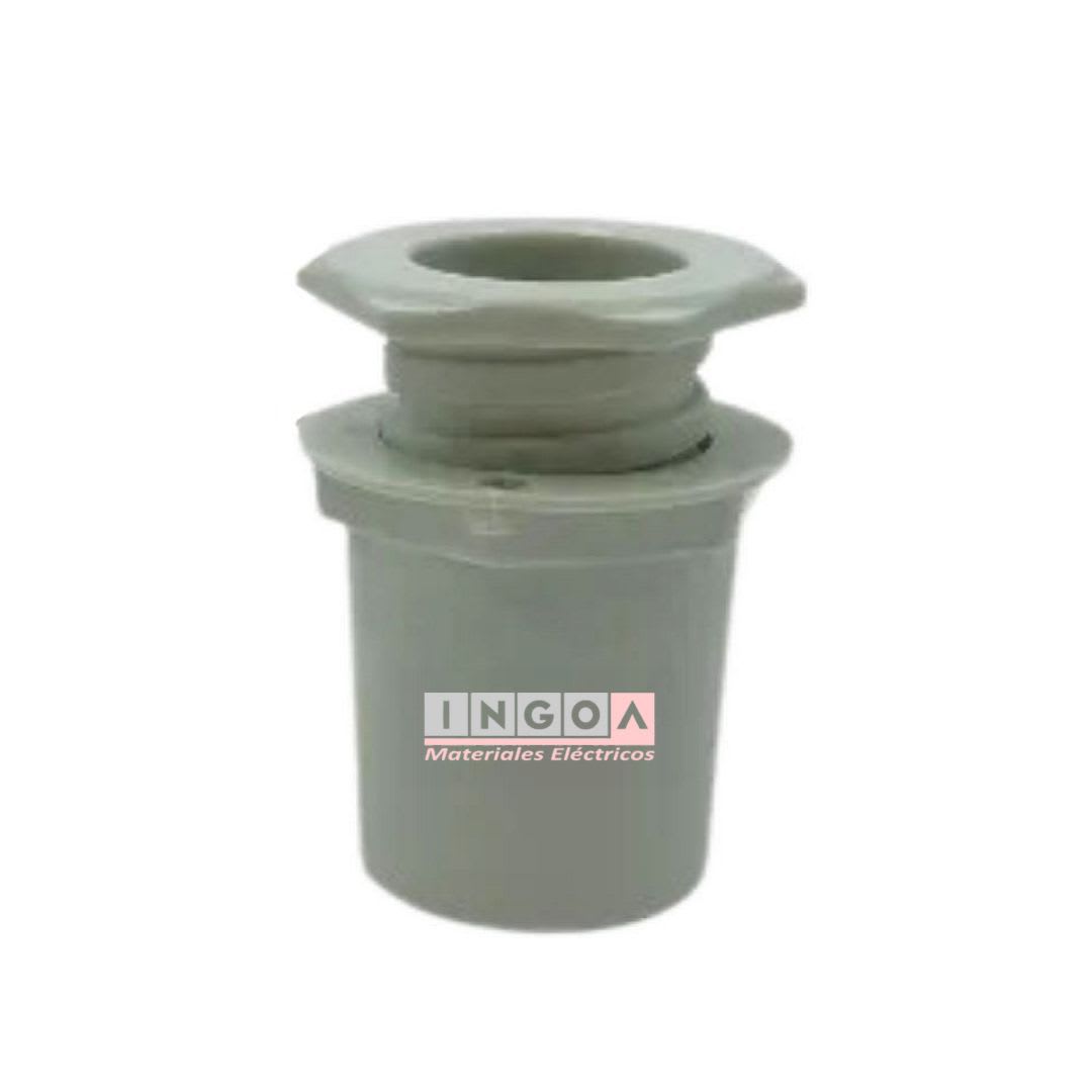 Salida de Caja Para Tuberia Libre Halogeno 25mm - Vista 2