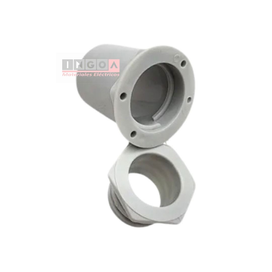 Salida de Caja Para Tuberia Libre Halogeno 25mm6