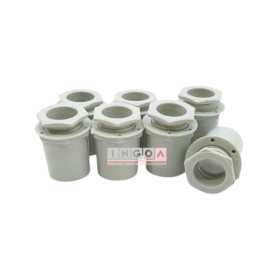 Salida de Caja Para Tuberia Libre Halogeno 32mm6