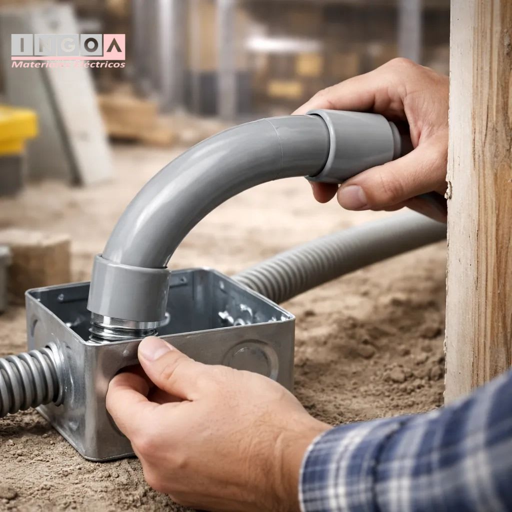 Curva Para Tuberia Libre Halogeno 25mm5