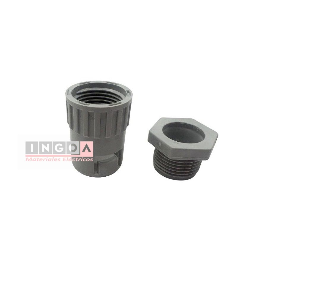 Salida de Caja Para Tuberia Corrugada G. Libre Halogeno 25mm3