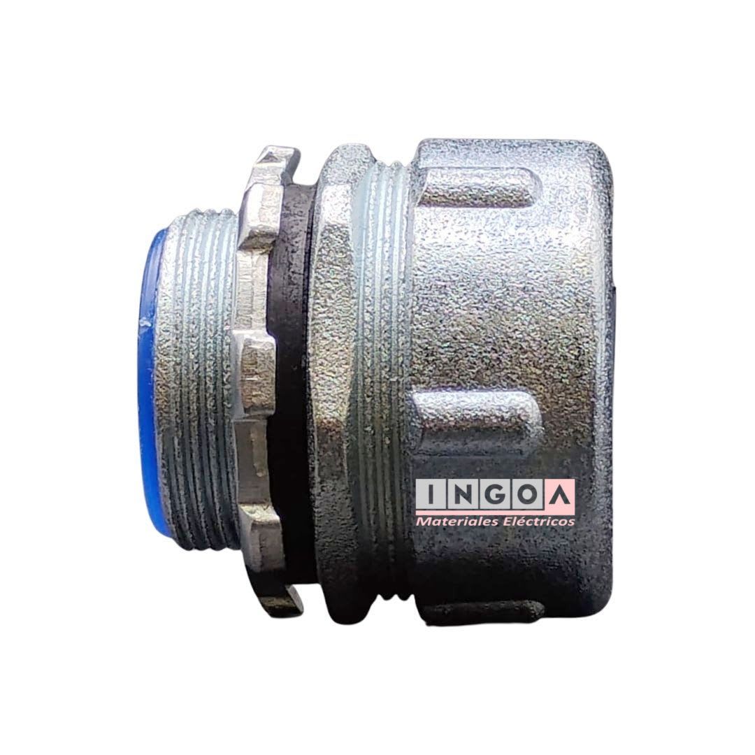 Conector Recto 32MM Para Tubo Flexible 5