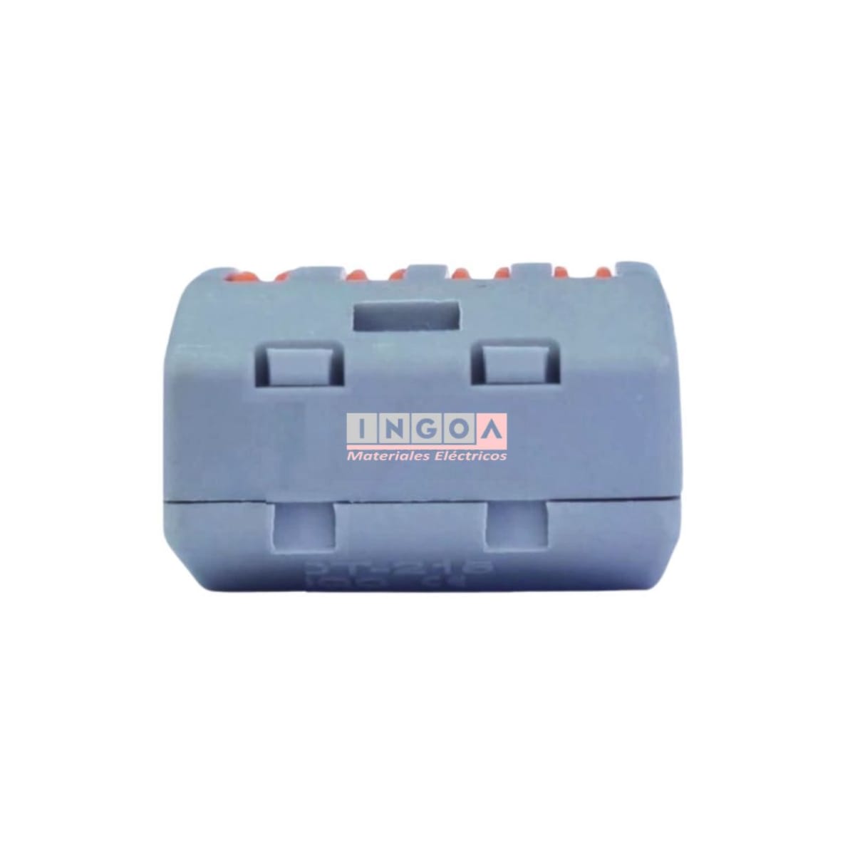 Conector Rapido Clip Wago 0.8-4mm2 32A 4 Vías (25un)7