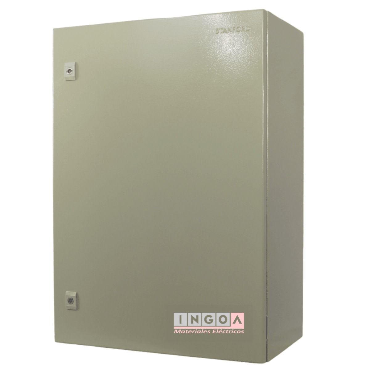 Gabinete Tablero Metalico 700x500x250mm C/Chasis 80Mod IP65 Ral 70322