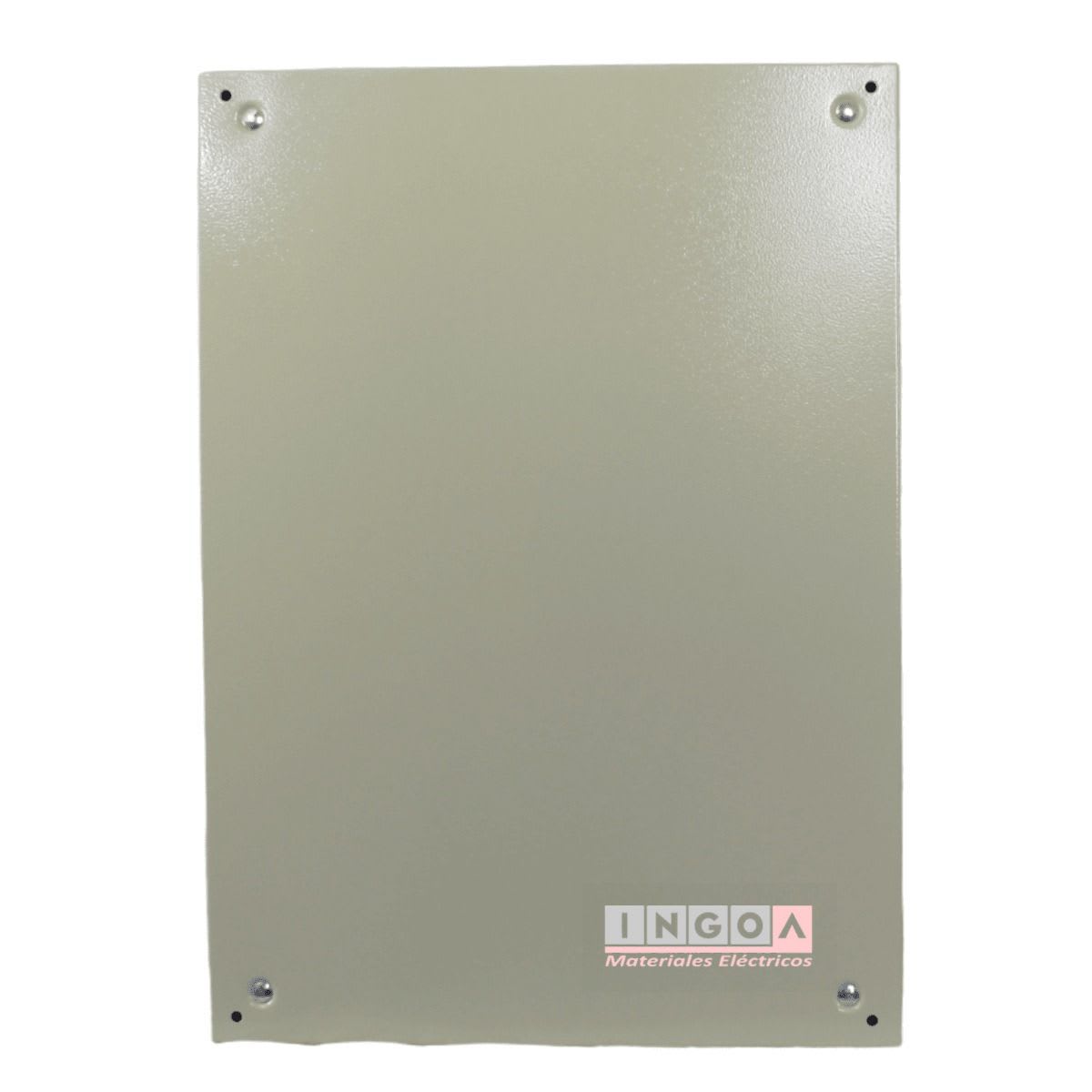 Gabinete Tablero Metalico 700x500x250 C/Chasis 80Mod IP65 Ral 7032 - Vista 8