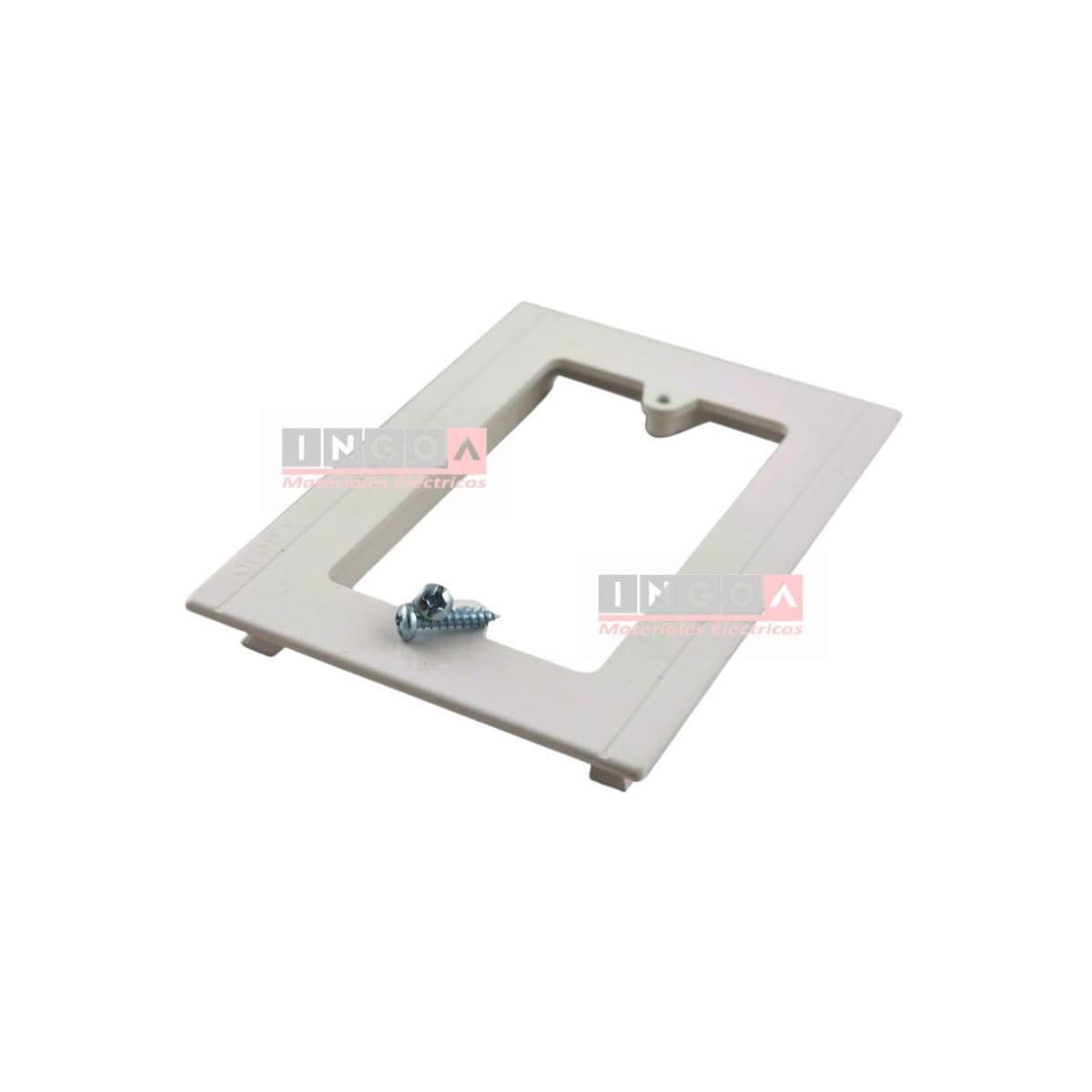 Soporte Portabastidor Plano 100X50MM Bajo Perfil - Vista 2