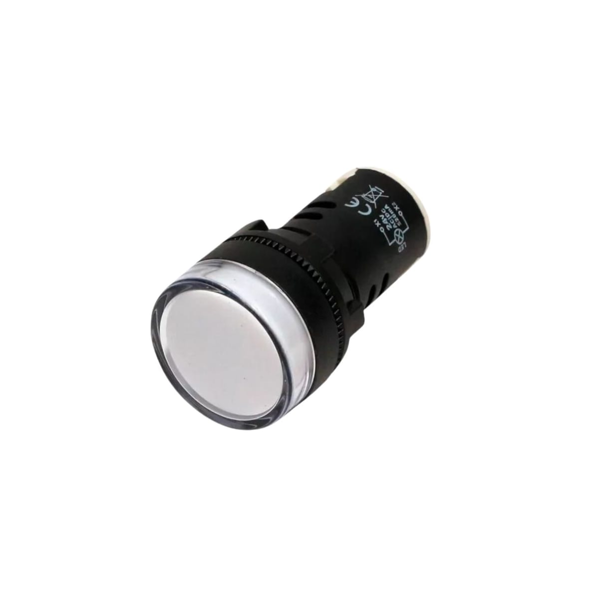 Luz Piloto Led Blanco 220VAC 22mm - Vista 5