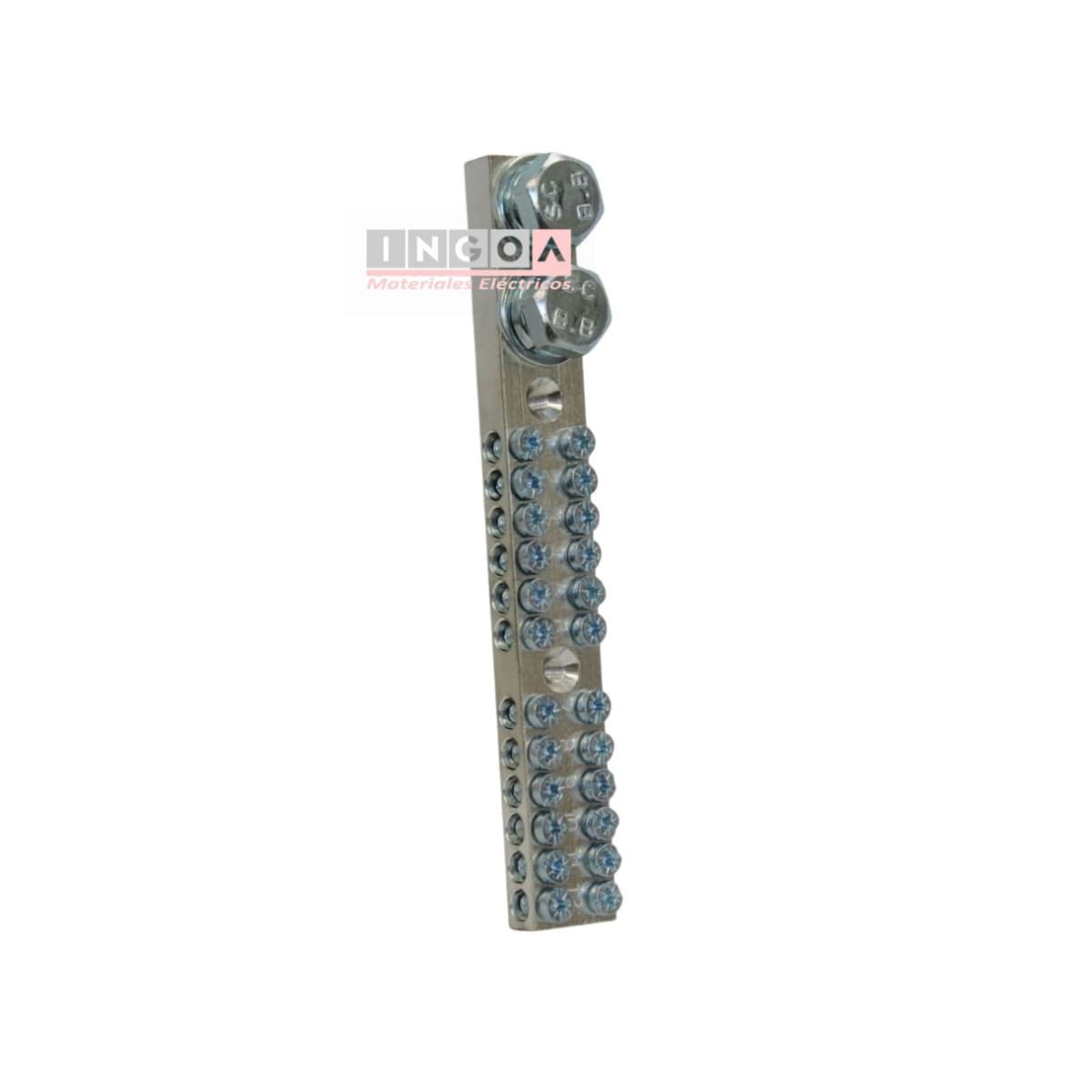 Barra Terminal Bronce Estañada Doble (2x12) 24 puntos5