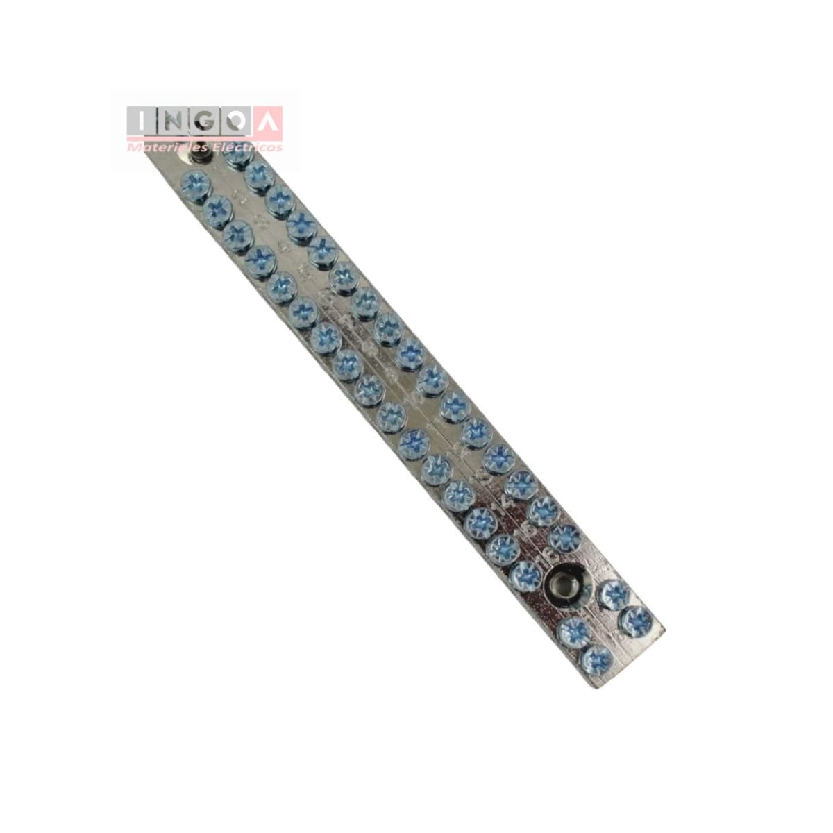 Barra Terminal Bronce Estañada Doble (2x18) 36 puntos4