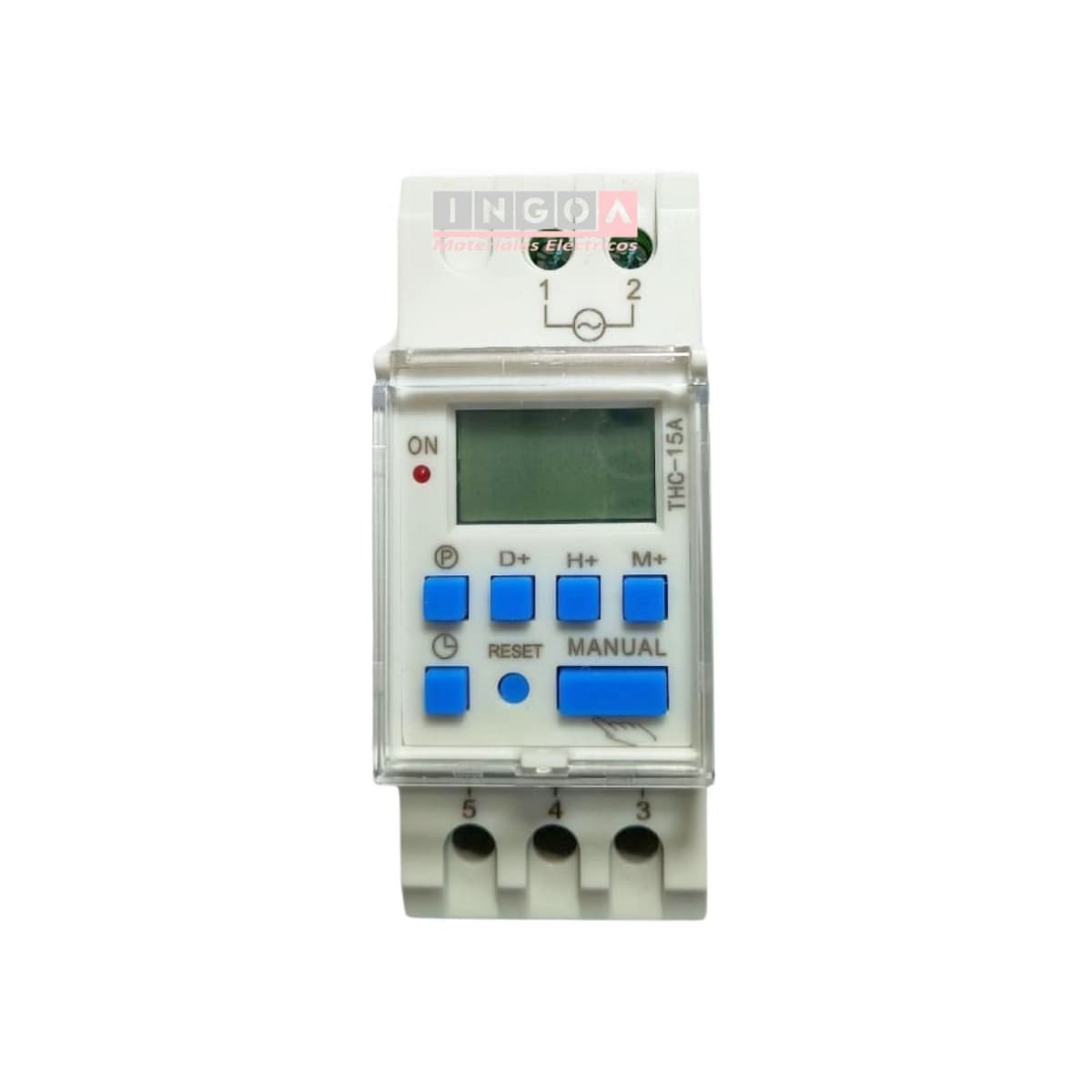 Timer Interruptor Digital 16A 220V Reserva de 150 Hrs Stanford - Vista 5