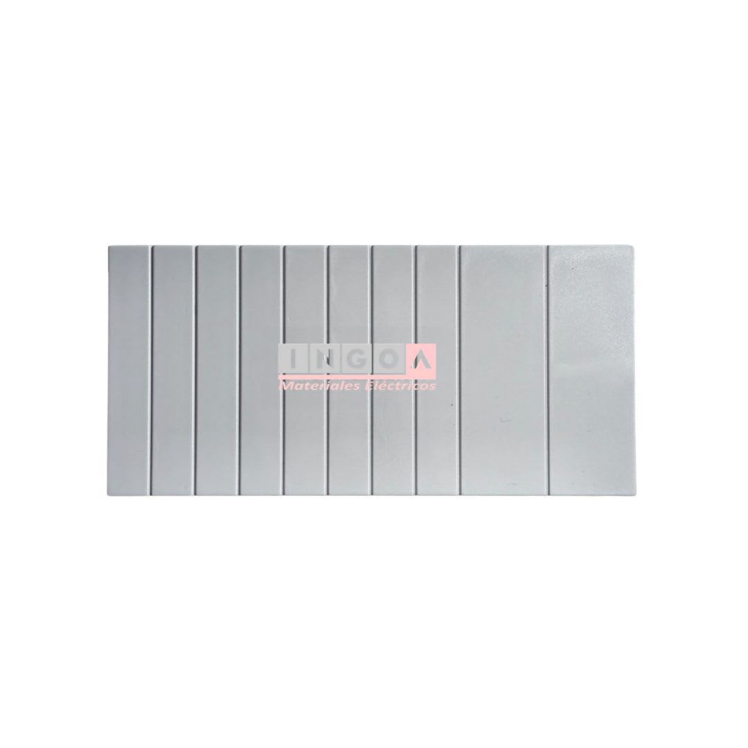 Falso Polo para Gabinete 6 Modulos Color Gris (Ral 7035)2