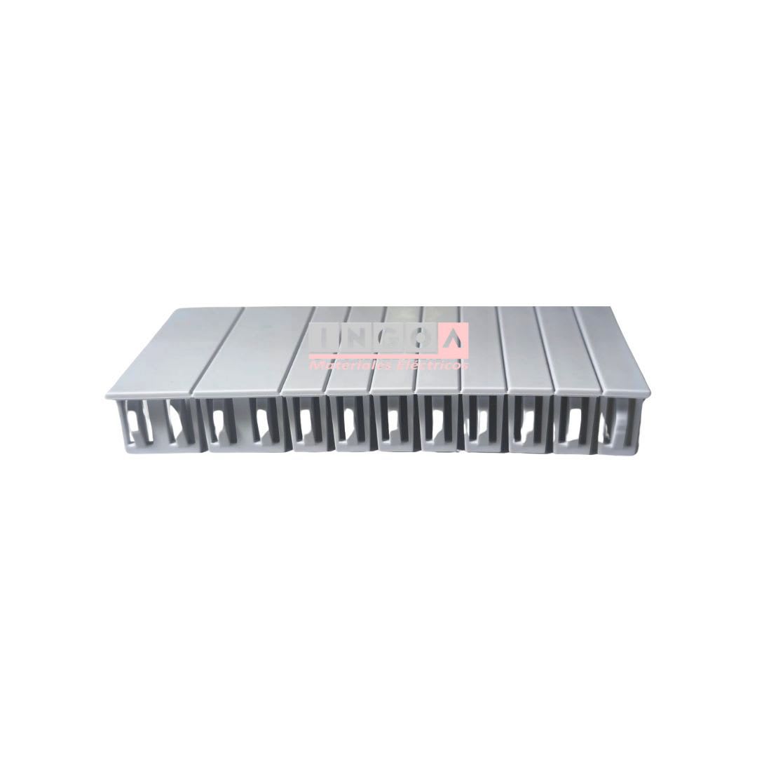 Falso Polo para Gabinete 6 Modulos Color Gris (Ral 7035)4