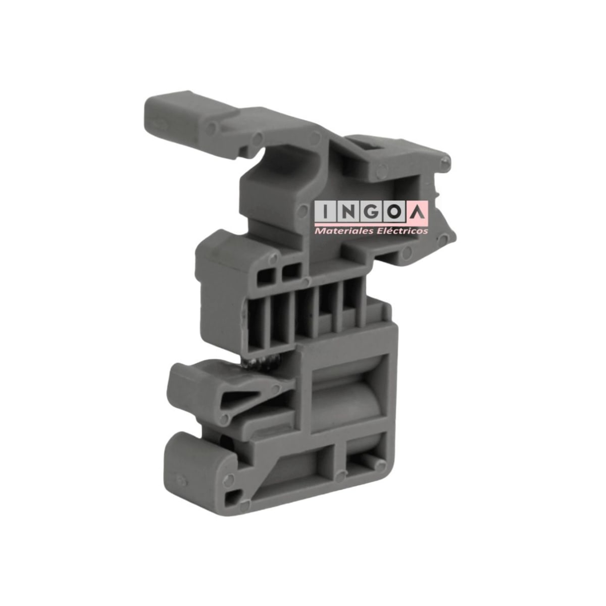 Tope Final Para Borne Gris5