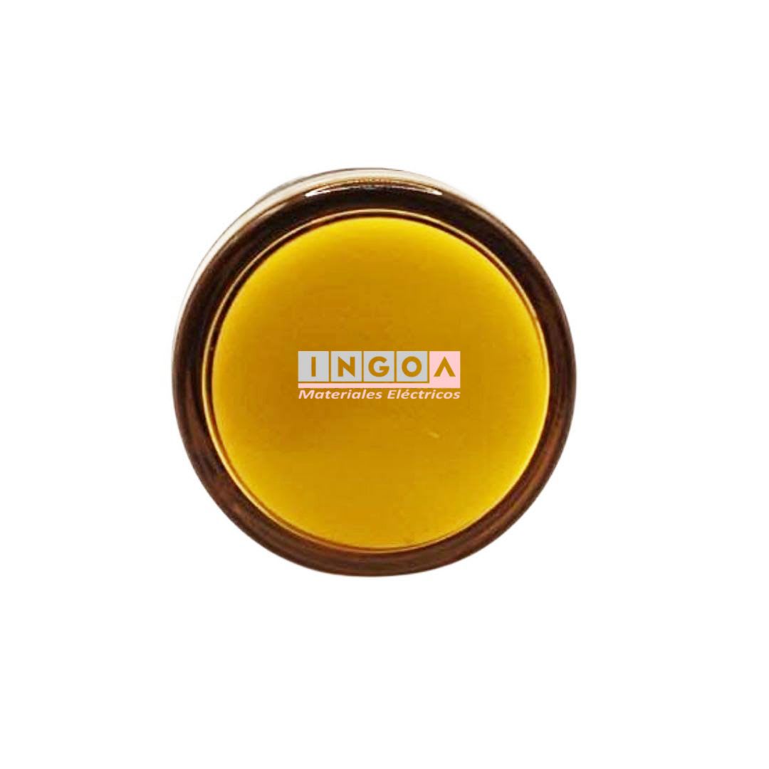 Luz Piloto Led Amarillo 220VAC 22mm - Vista 2