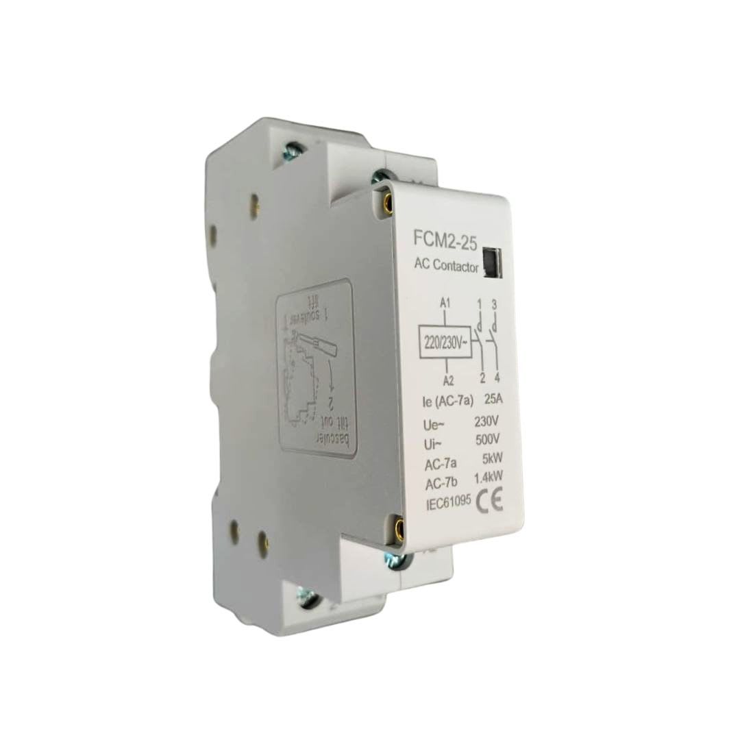 Contactor Modular 25A 2NO Bobina 220V 0